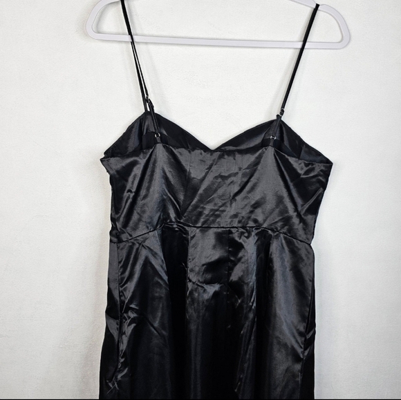 Lulus black A line formal dress sz L NWT - Picture 9 of 9